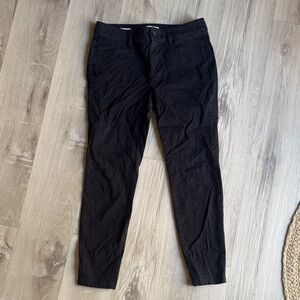 LOFT ‘Skinny Ankle’ Pants, Size 6, Black
